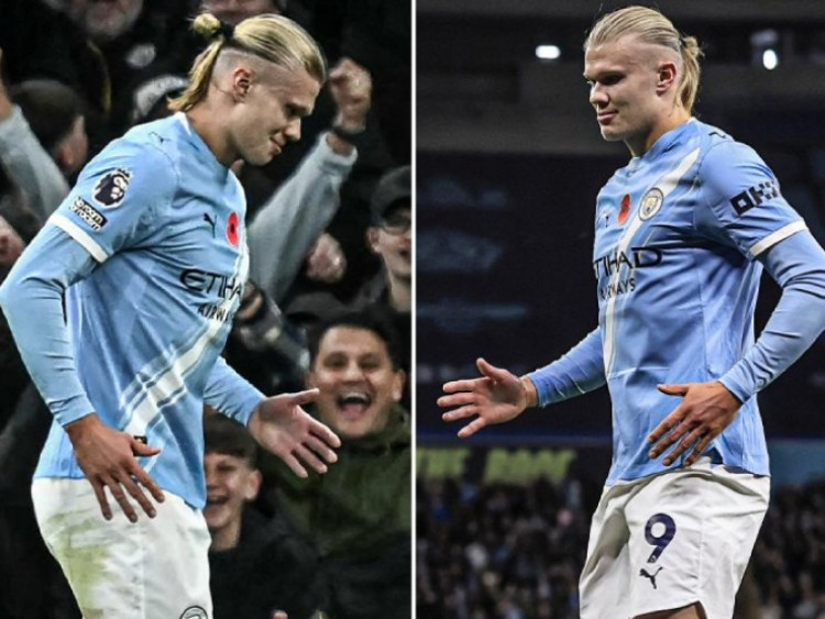 Haaland ghi bàn như 