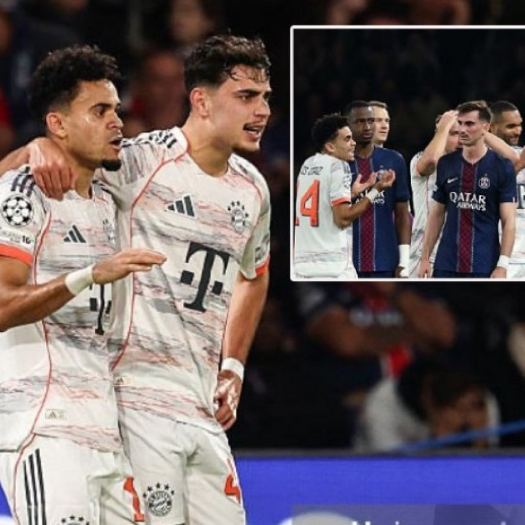  - Sao Bayern 2 lần xé lưới PSG, hóa "đồ tể" khiến Hakimi chấn thương kinh hoàng