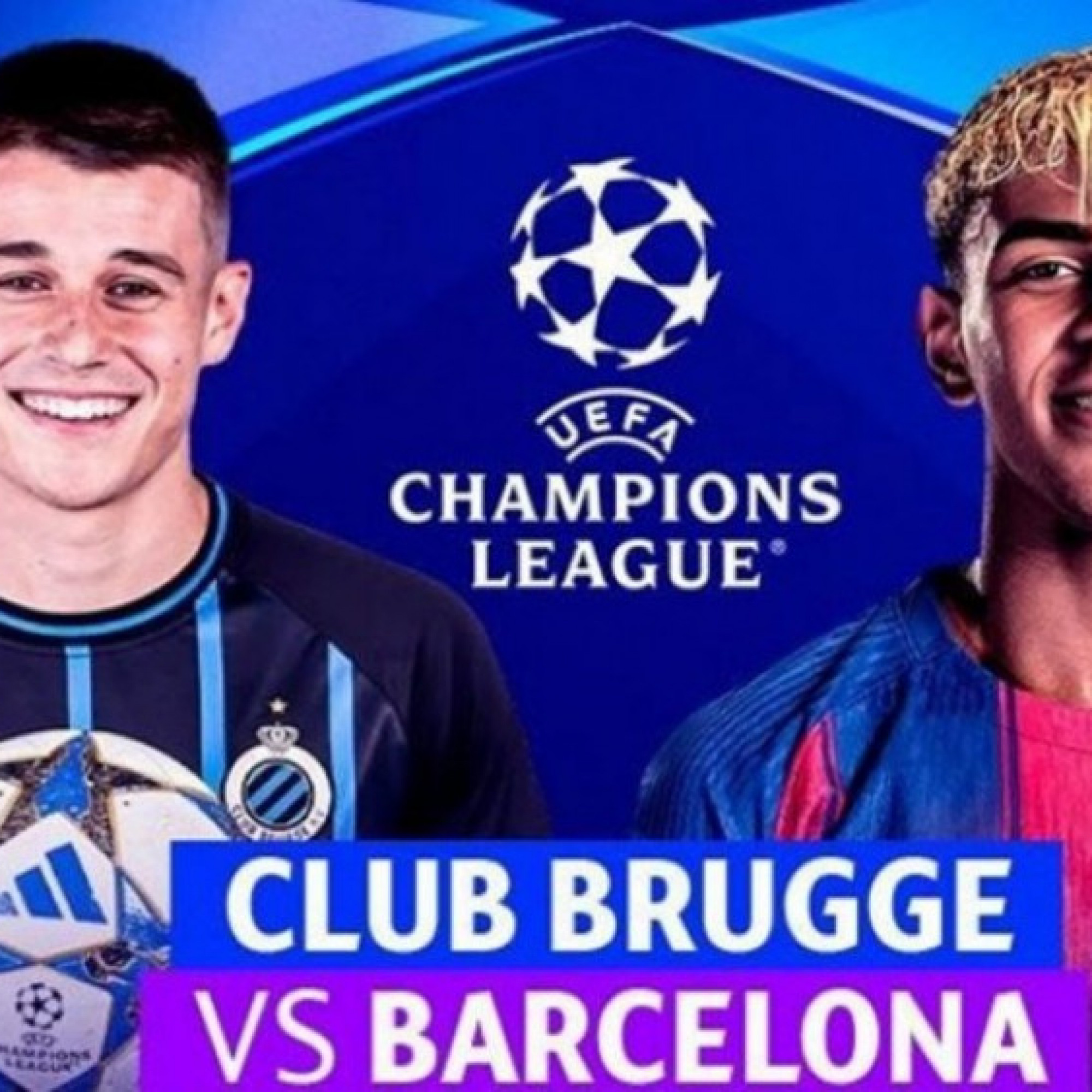  - Trực tiếp bóng đá Club Brugge - Barcelona: Hai hàng công hạng nặng đối đầu (Cúp C1)
