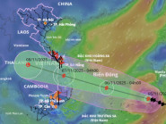 Chuyển động - Khánh Hòa ra công điện khẩn về bão Kalmaegi