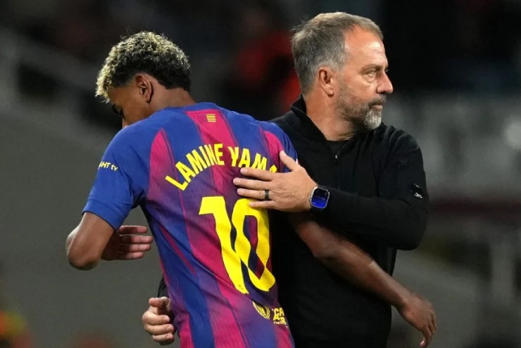 Thống kê đáng lo về Yamal: HLV Flick thừa nhận trò cưng bị đau nhưng vẫn dùng - 1