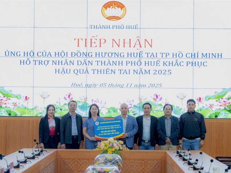 Hội đồng hương Huế tại TP. Hồ Chí Minh hướng về xứ Huế