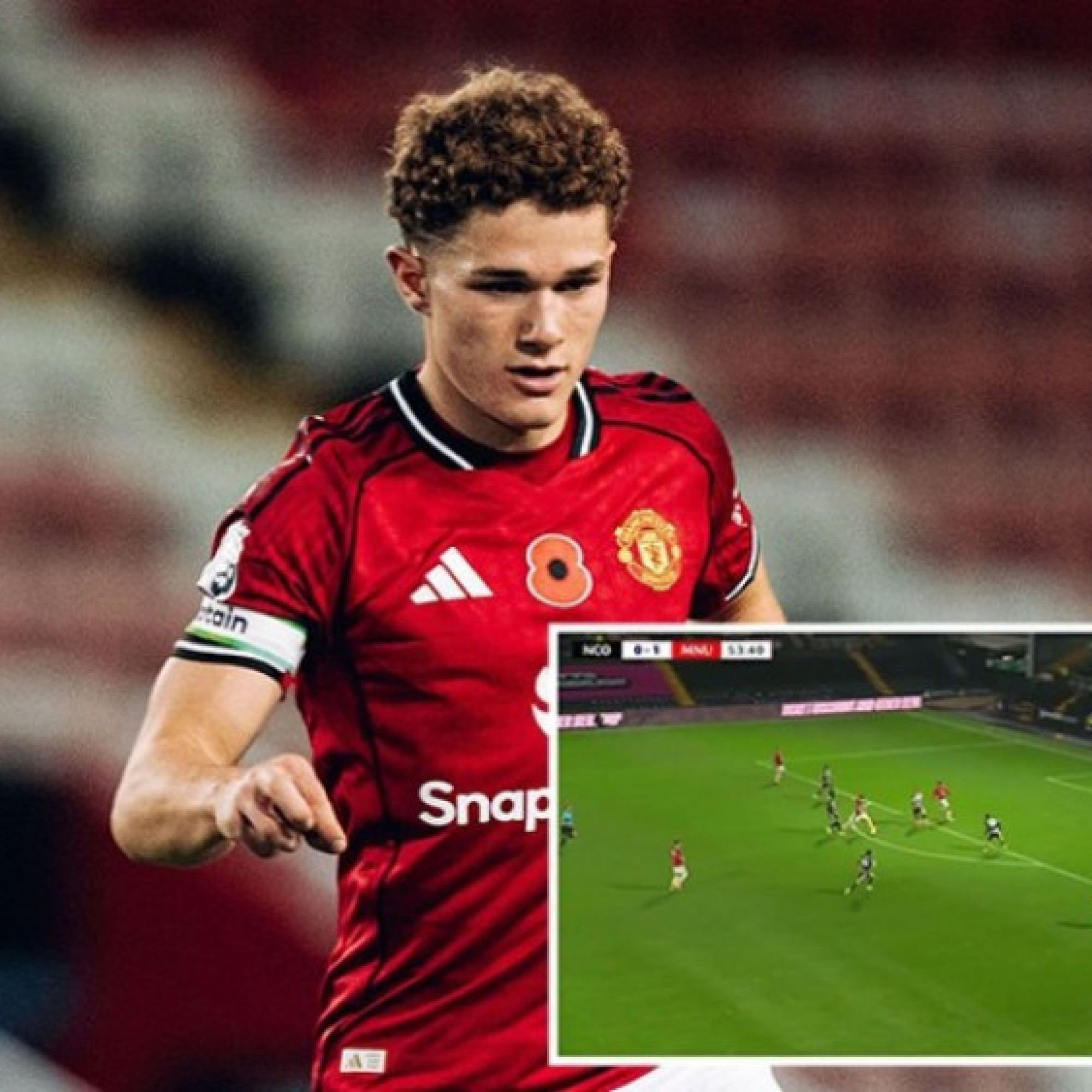  - Thần đồng MU tái hiện siêu phẩm kiểu Son Heung Min: Solo 64m khiến fan ngỡ ngàng