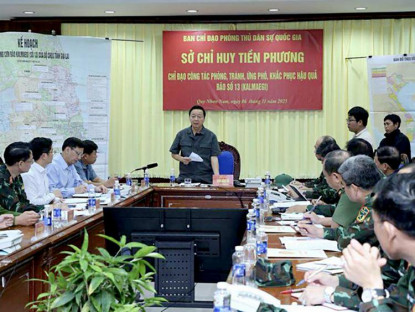  - Phó Thủ tướng Trần Hồng Hà: Các lực lượng trực chiến cao độ giúp dân ứng phó bão 13