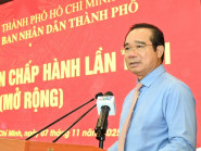 Chuyển động - Chủ tịch UBND TPHCM Nguyễn Văn Được: Quý 4 phải tăng trưởng 12,4%