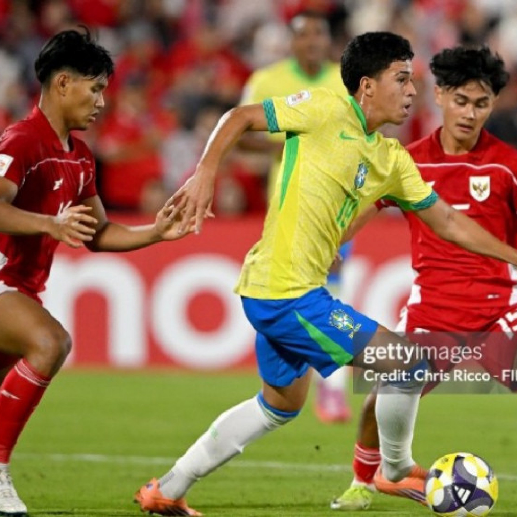  - Video bóng đá U17 Brazil - U17 Indonesia: 39 phút sụp đổ, đẳng cấp chênh lệch (World Cup U17)