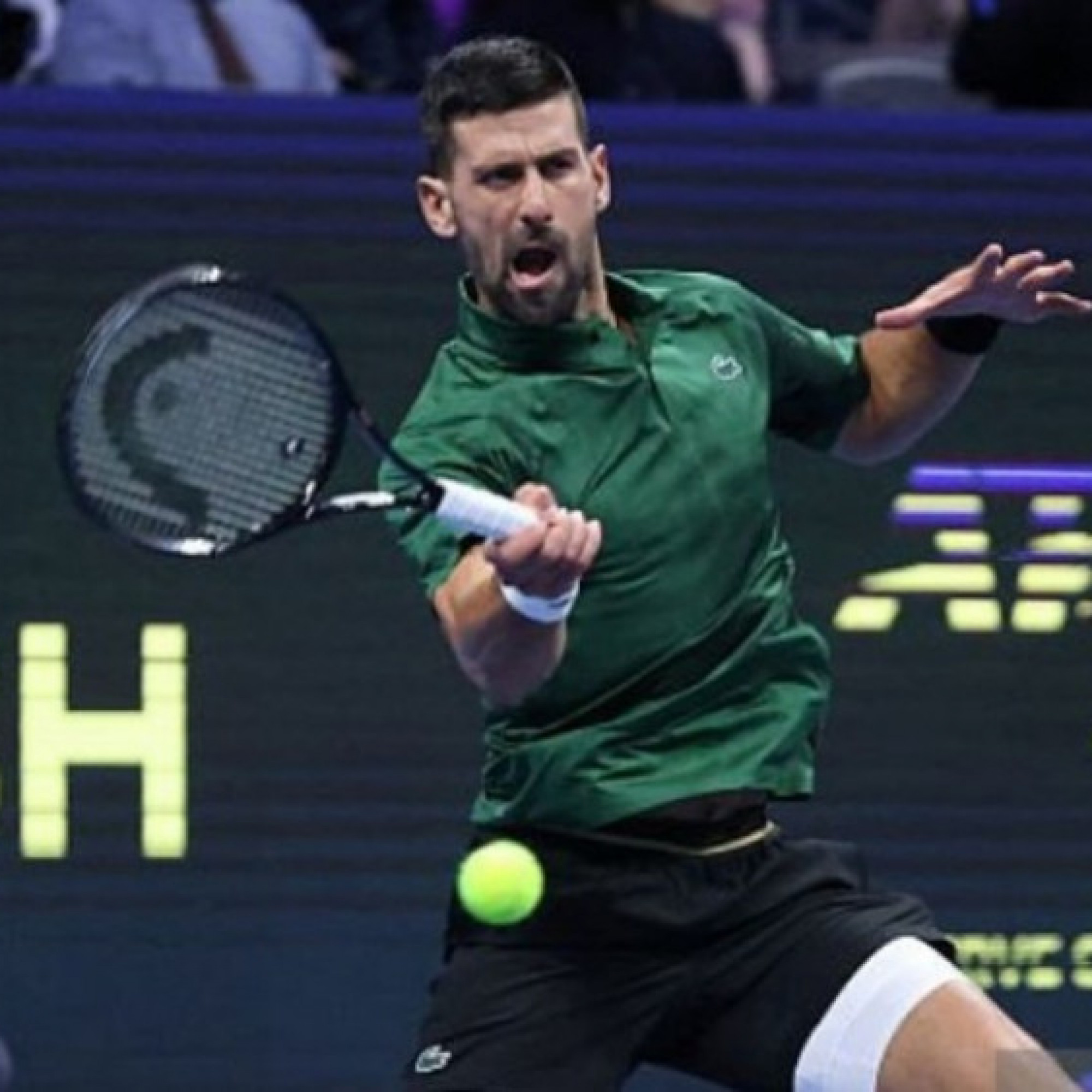  - Video tennis Djokovic - Hanfmann: Ngược dòng set 2, phá "dớp" vào chung kết (Hellenic Championship)