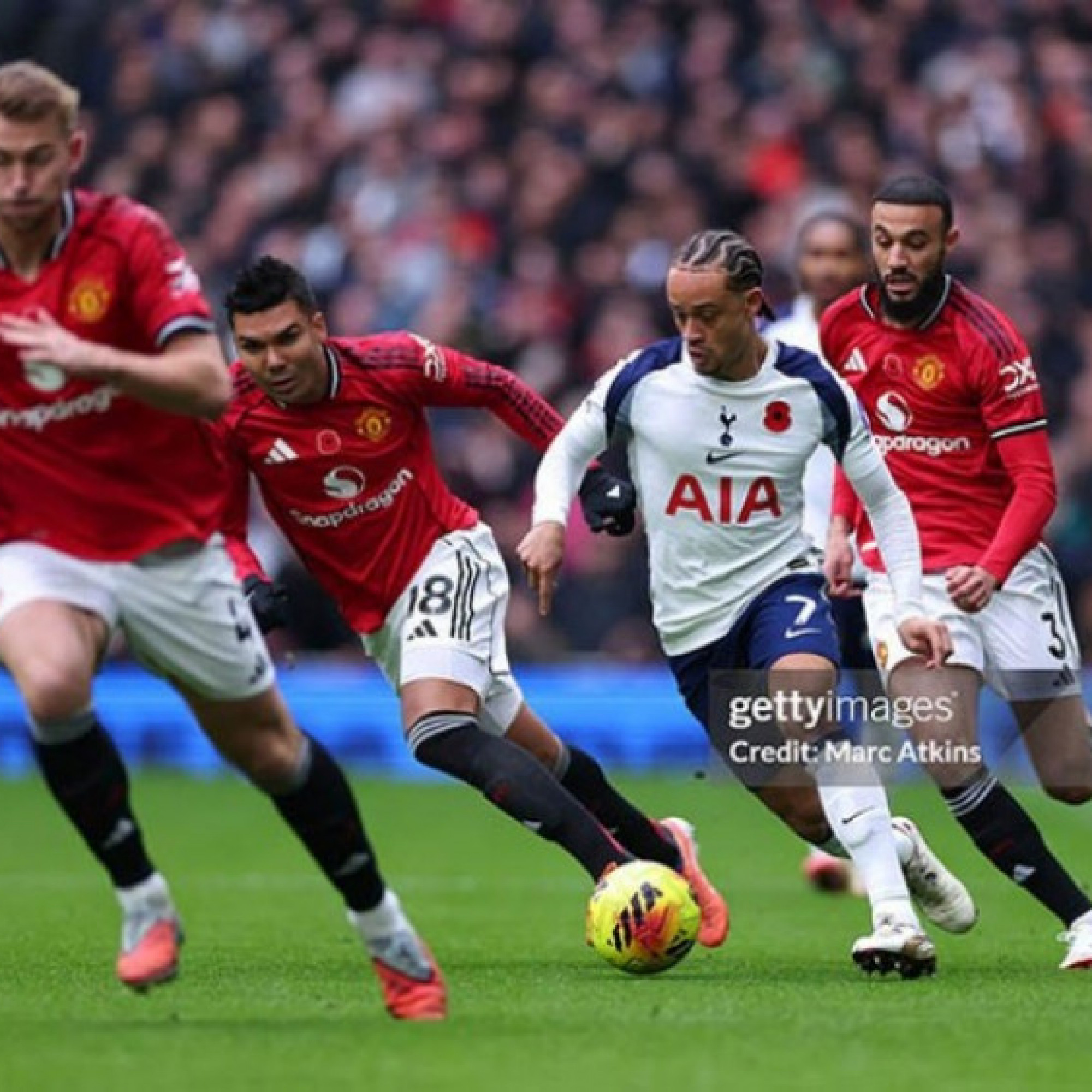  - Kết quả bóng đá Tottenham - MU: So tài đỉnh cao, Mbeumo ghi dấu ấn (Ngoại hạng Anh)
