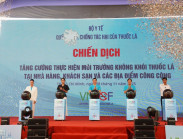 Chuyển động - Ngành du lịch TP.HCM  ‘nói không với khói thuốc’