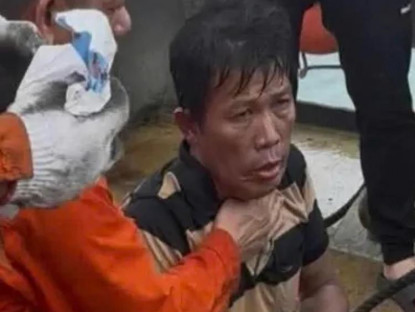  - Tìm thấy người đàn ông Lý Sơn bị sóng cuốn trôi dạt suốt hai ngày đêm trên biển