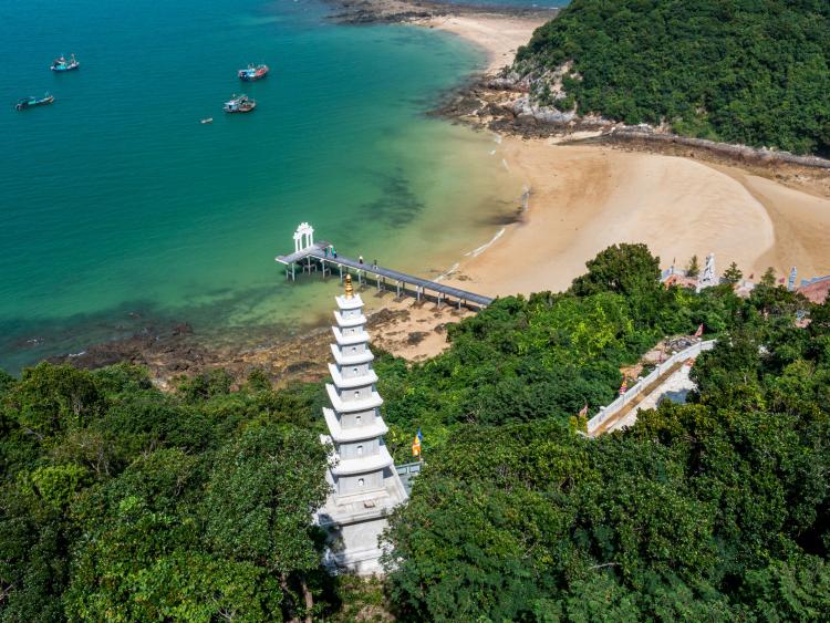 Khánh thành Bảo tháp “Đại Việt” chùa Trúc Lâm đảo Trần