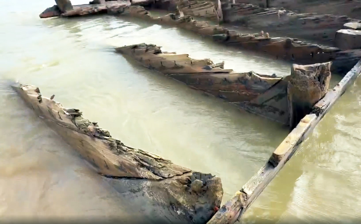 Kỳ lạ con tàu cổ 'thoắt ẩn, thoắt hiện' trên biển Hội An - 5