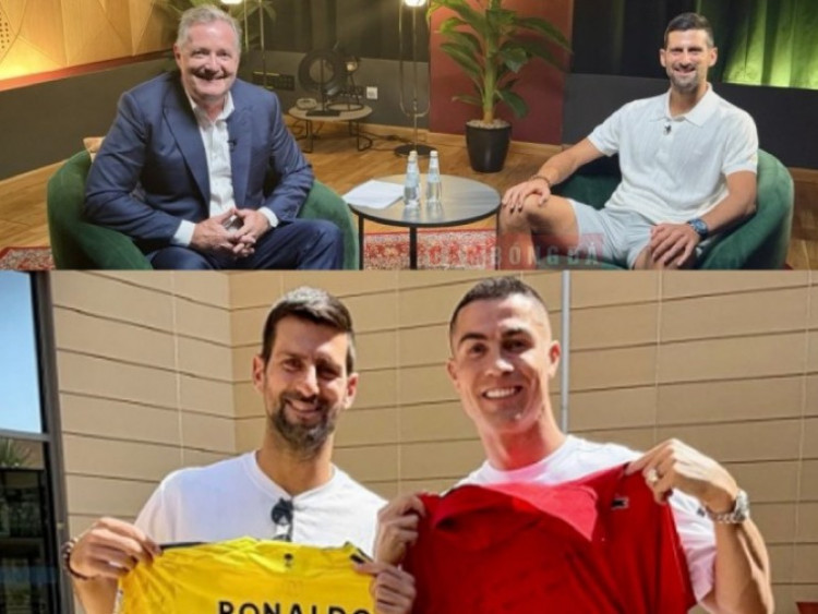 Djokovic nối gót Ronaldo phỏng vấn gây sốc với Morgan, nói về bê bối doping của Sinner