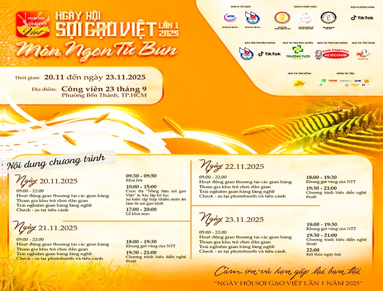 Chuẩn bị xác lập kỷ lục 100 món ngon từ sợi gạo và bún