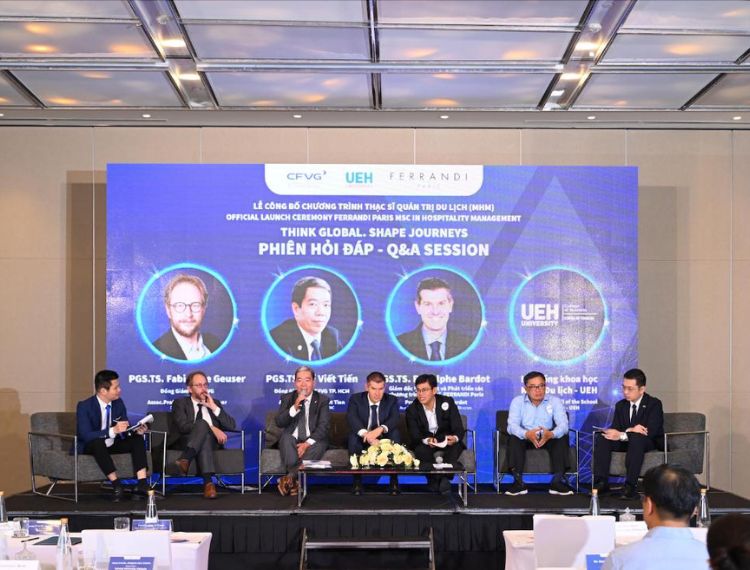 CFVG ra mắt chương trình thạc sĩ quản trị du lịch liên kết với đại học FERRANDI Paris