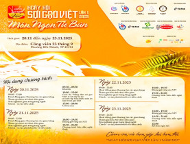  - Chuẩn bị xác lập kỷ lục 100 món ngon từ sợi gạo và bún