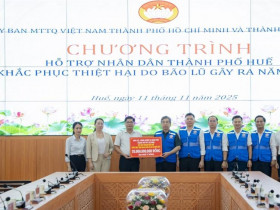  - TP Hồ Chí Minh hỗ trợ 20 tỷ đồng giúp Huế khắc phục hậu quả bão lũ