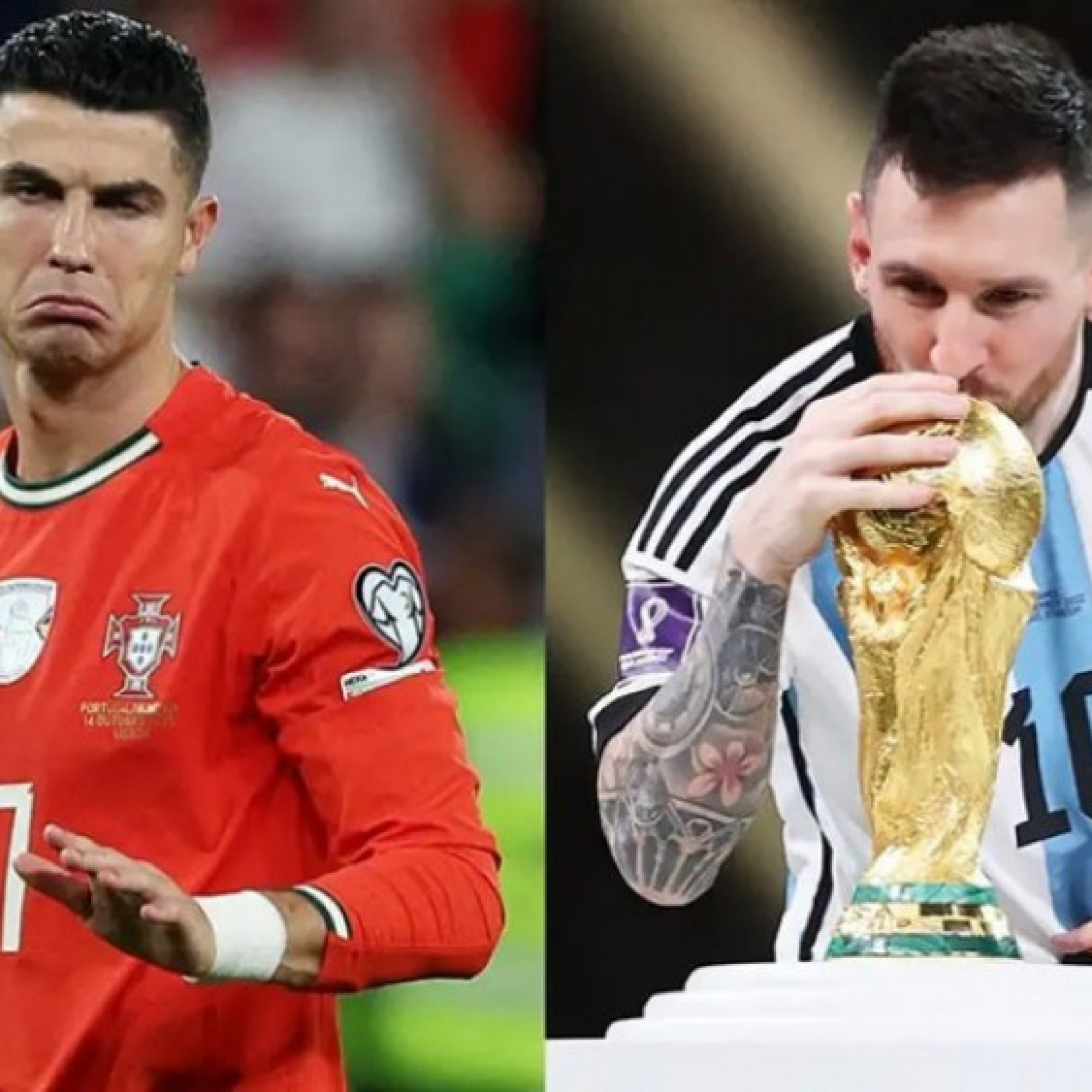  - Ronaldo bị tố "nói dối" khi phủ nhận giấc mơ World Cup, ám ảnh nặng nề bởi Messi