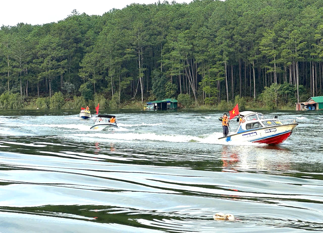 Lâm Đồng diễn tập phòng, chống và xử lý sự cố thiên tai - 1