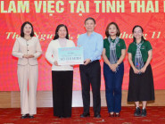 Đoàn công tác TP.HCM hướng về Thái Nguyên: Trao gửi nghĩa tình đến vùng lũ và căn cứ cách mạng