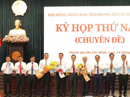  - TP.HCM có 3 tân Phó chủ tịch UBND