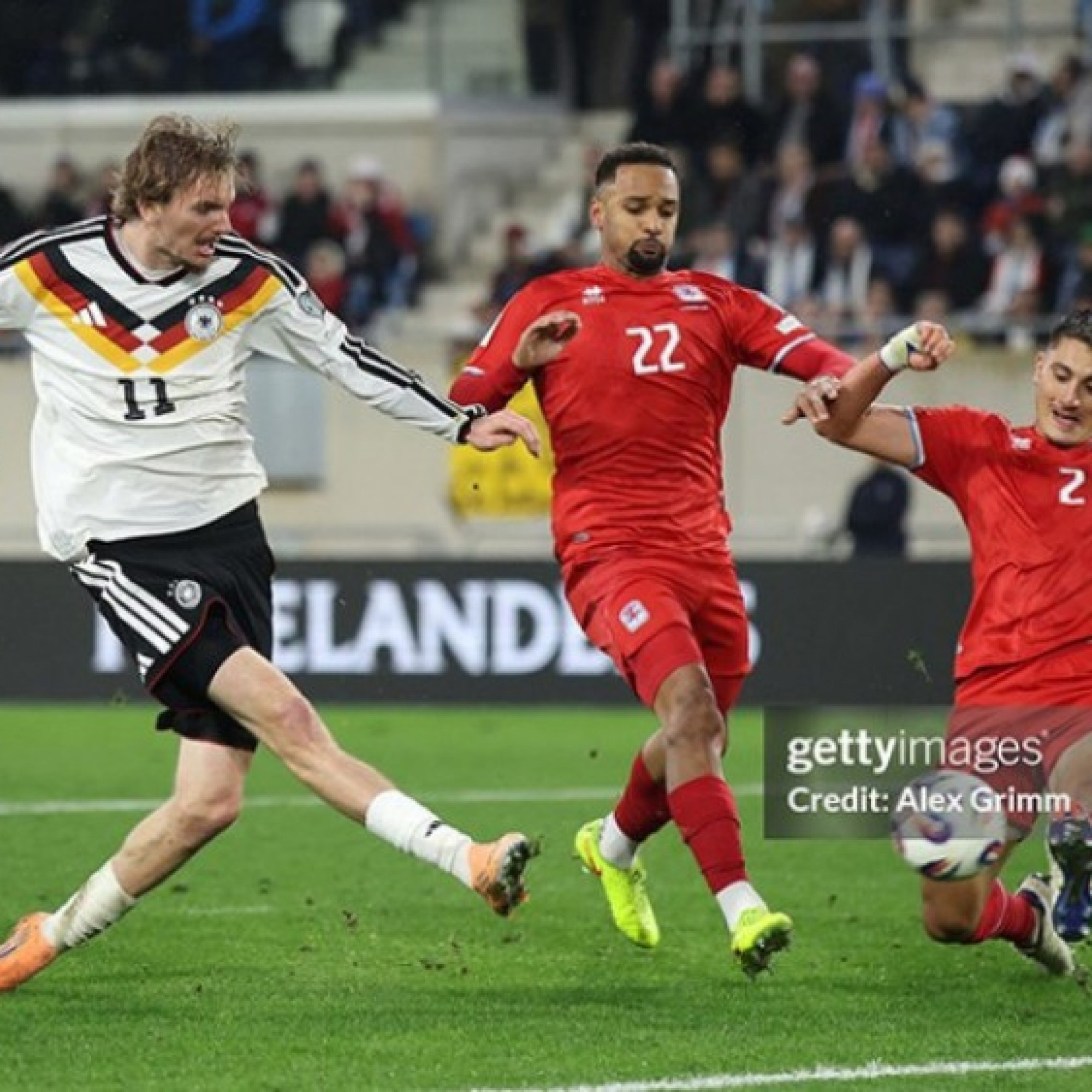  - Video bóng đá Luxembourg - Đức: Sao Ngoại hạng Anh ghi cú đúp (Vòng loại World Cup)