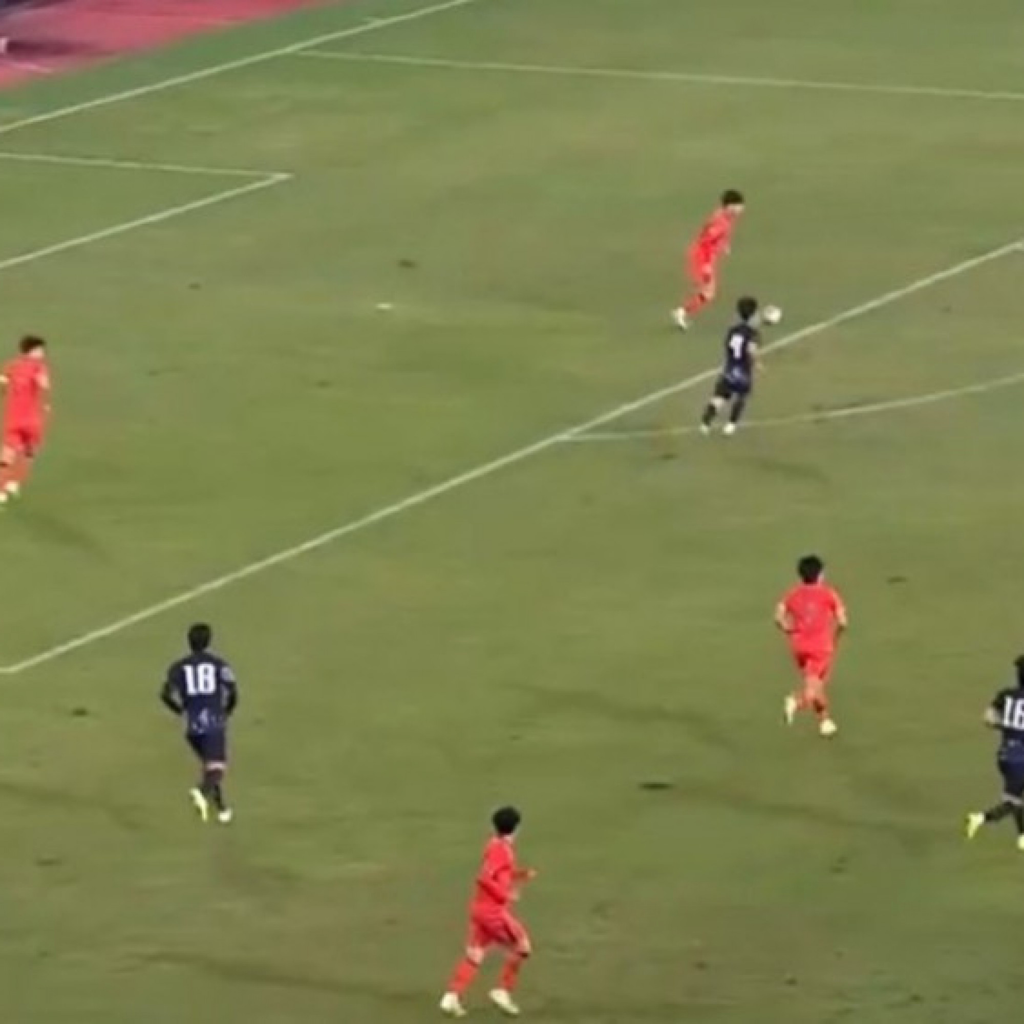  - Video bóng đá U22 Trung Quốc - U22 Hàn Quốc: Bỏ lỡ nhiều cơ hội (Panda Cup)