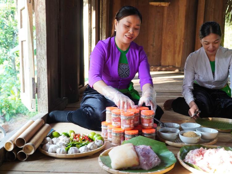 Người Mường ở Khả Cửu gìn giữ 