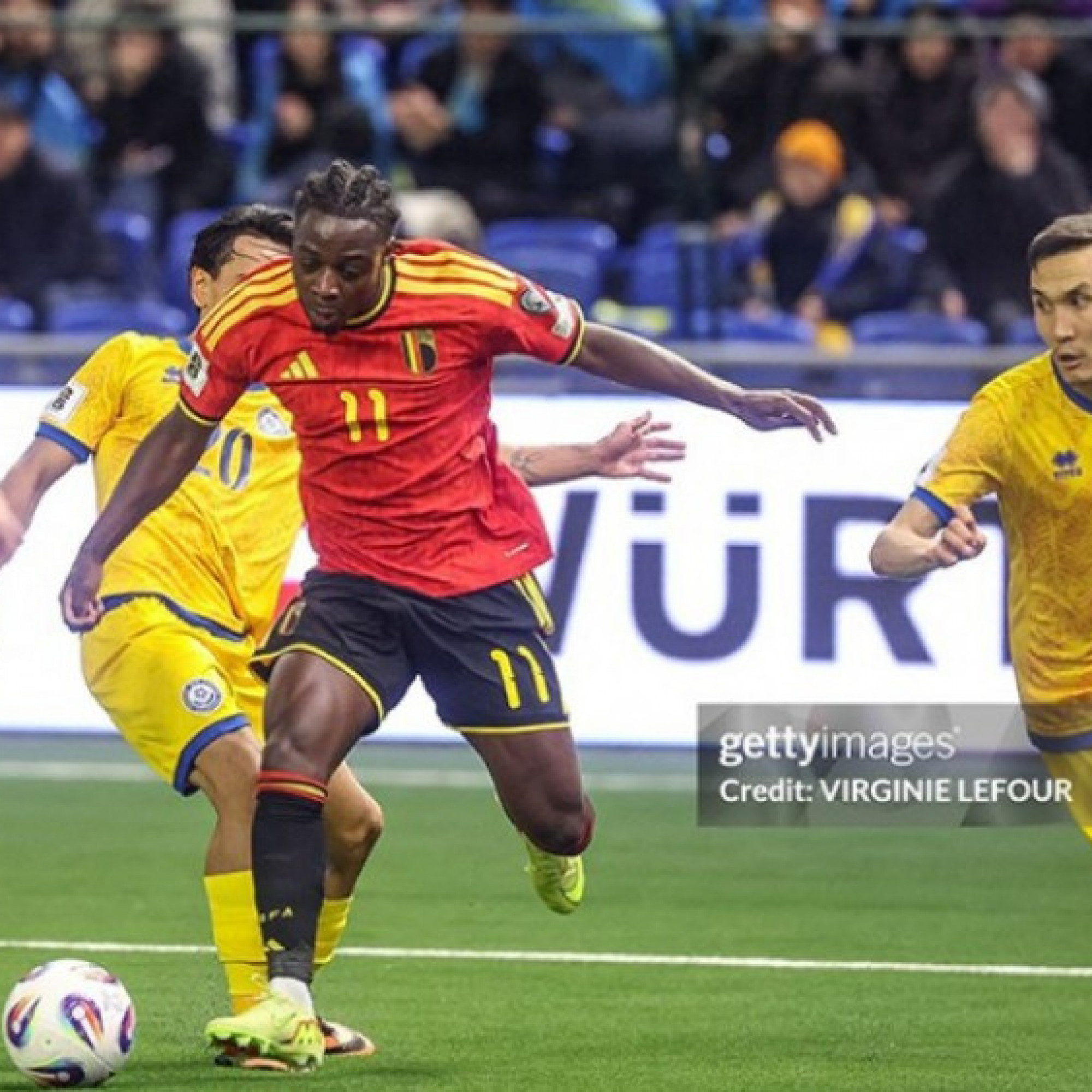  - Video bóng đá Kazakhstan - Bỉ: Phủ đầu choáng váng (Vòng loại World Cup)
