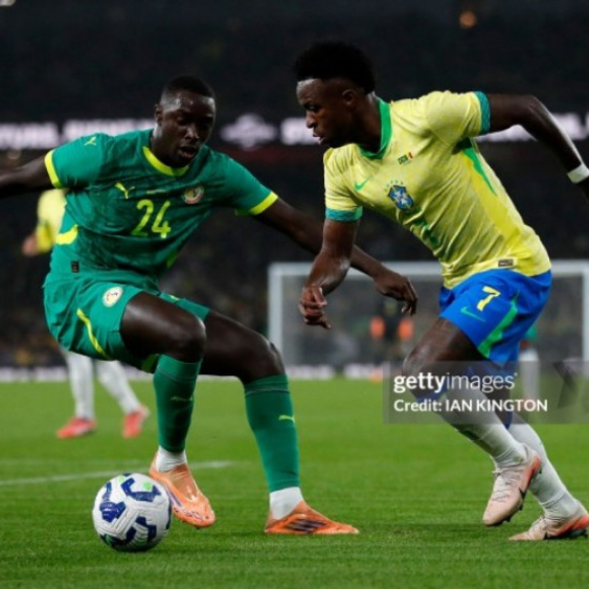  - Video bóng đá Brazil - Senegal: Đôi công hấp dẫn, Estevao - Casemiro tỏa sáng