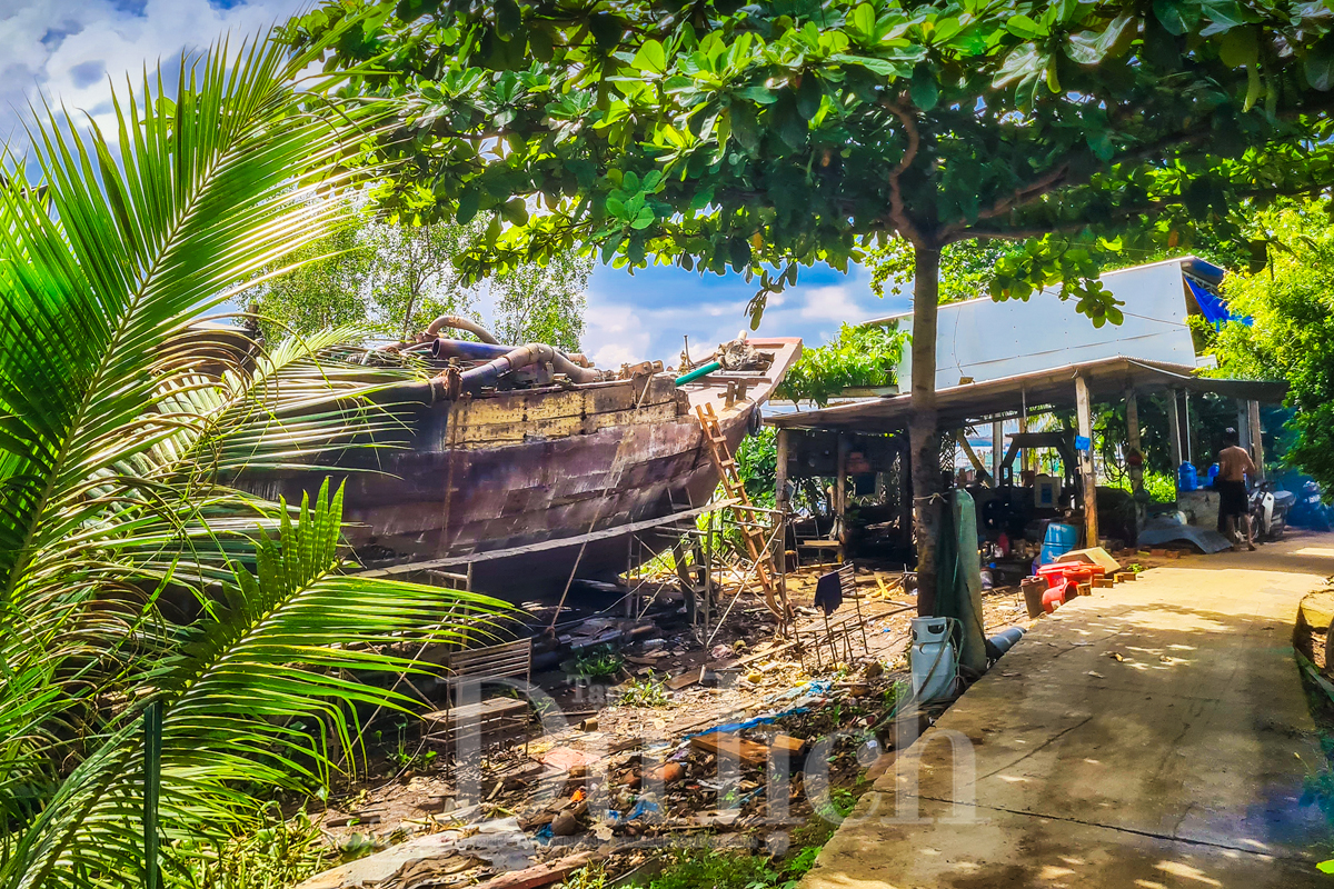Dọc ngang miền sông nước ghé thăm xưởng đóng thuyền bên cồn - 3