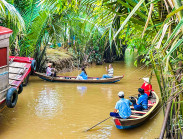 Dọc ngang miền sông nước ghé thăm xưởng đóng thuyền bên cồn