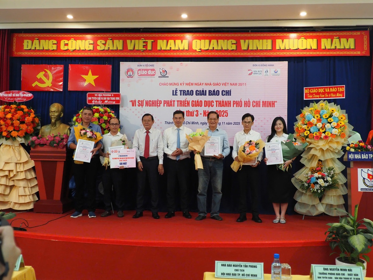 Tạp chí Du lịch TP.HCM đoạt giải báo chí "Vì sự phát triển giáo dục TP.HCM" - 6