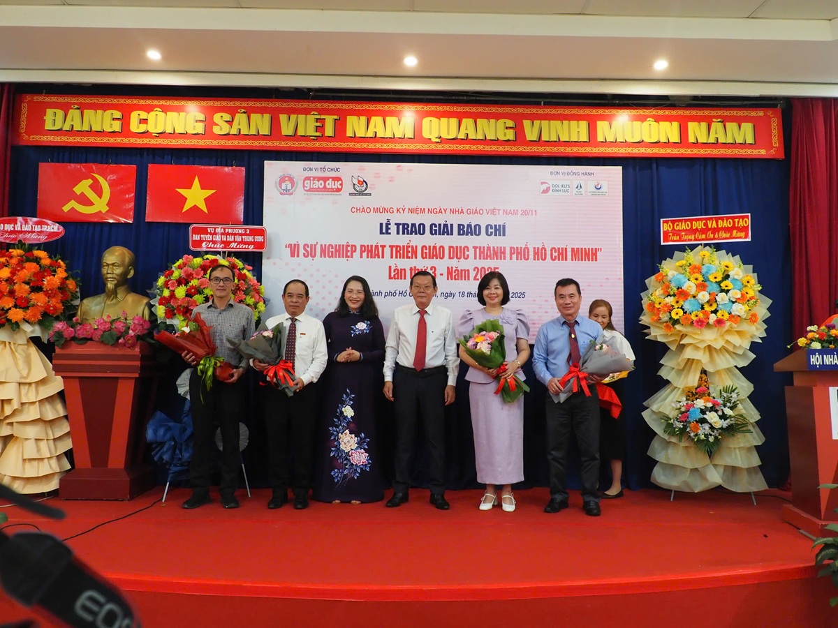 Tạp chí Du lịch TP.HCM đoạt giải báo chí "Vì sự phát triển giáo dục TP.HCM" - 3