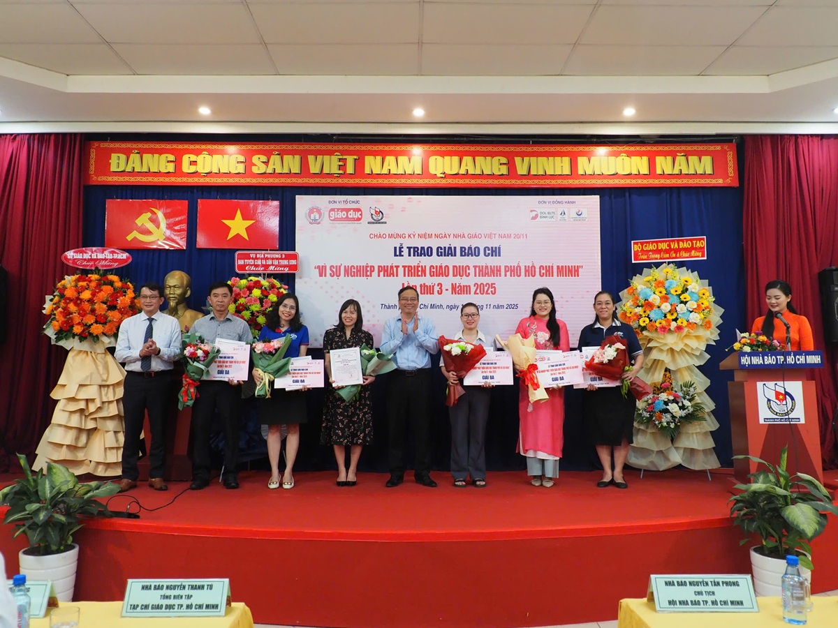 Tạp chí Du lịch TP.HCM đoạt giải báo chí "Vì sự phát triển giáo dục TP.HCM" - 4