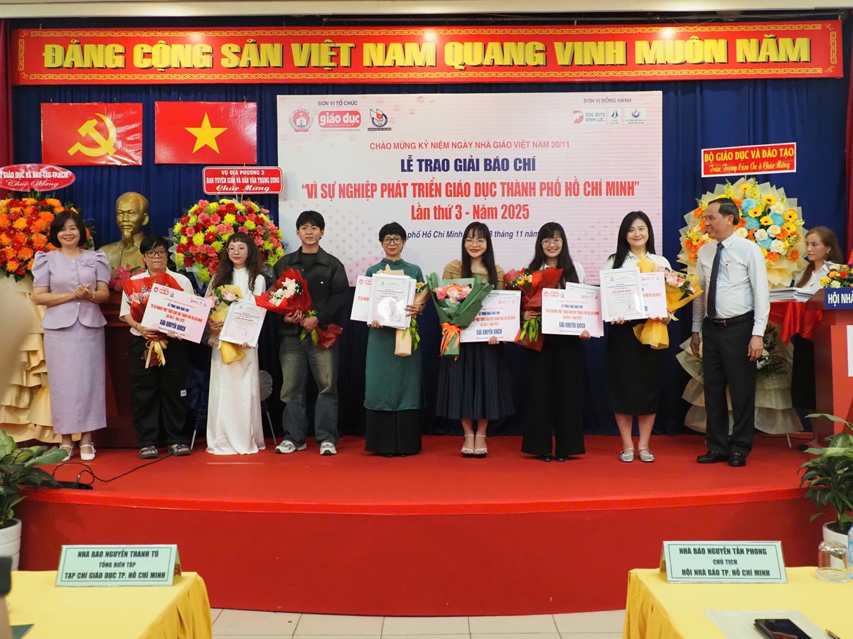 Tạp chí Du lịch TP.HCM đoạt giải báo chí "Vì sự phát triển giáo dục TP.HCM" - 5