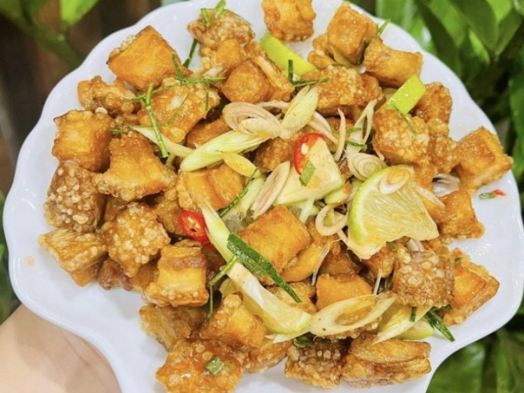 Cách biến tóp mỡ thành món nhậu siêu ngon, tốn mồi