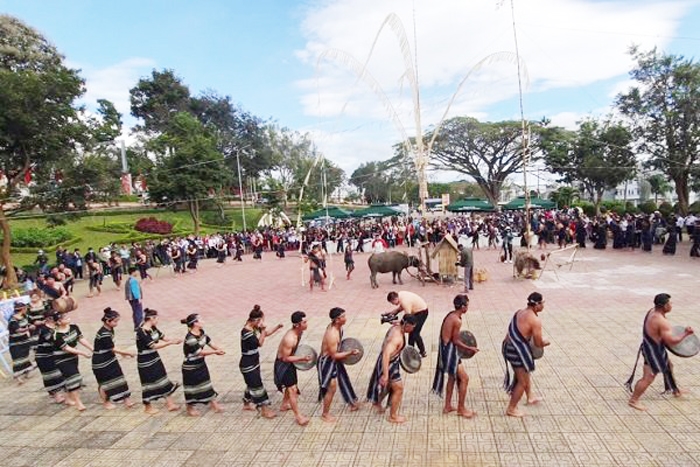 Quy tụ nhiều nghệ nhân tại Liên hoan các câu lạc bộ cồng chiêng lần thứ I tỉnh Lâm Đồng - 1