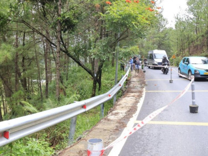 Chuyển động - Lâm Đồng cấm xe tải trên 15 tấn lưu thông tại đèo Mimosa do sạt lở