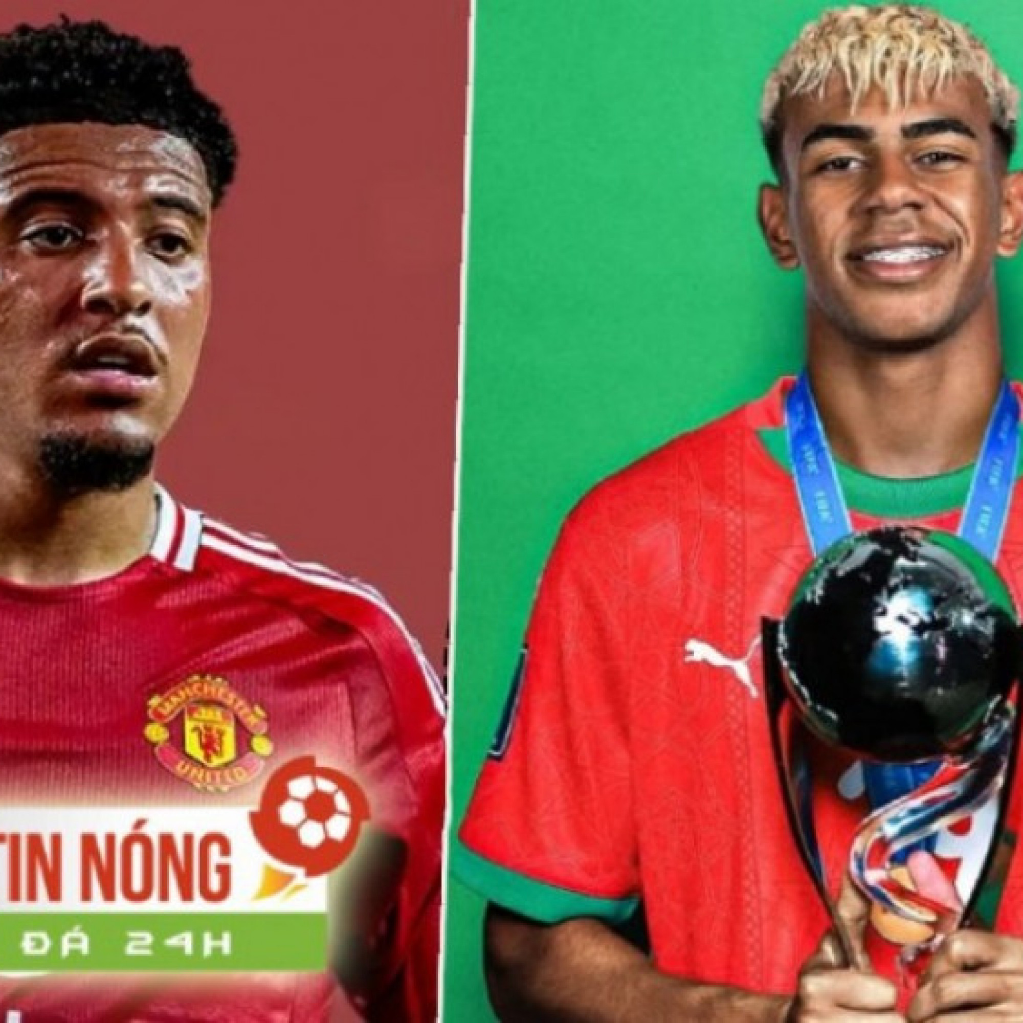  - Yamal được kêu gọi khoác áo ĐT Morocco, Sancho chốt bến đỗ khi rời MU (Clip tin nóng)