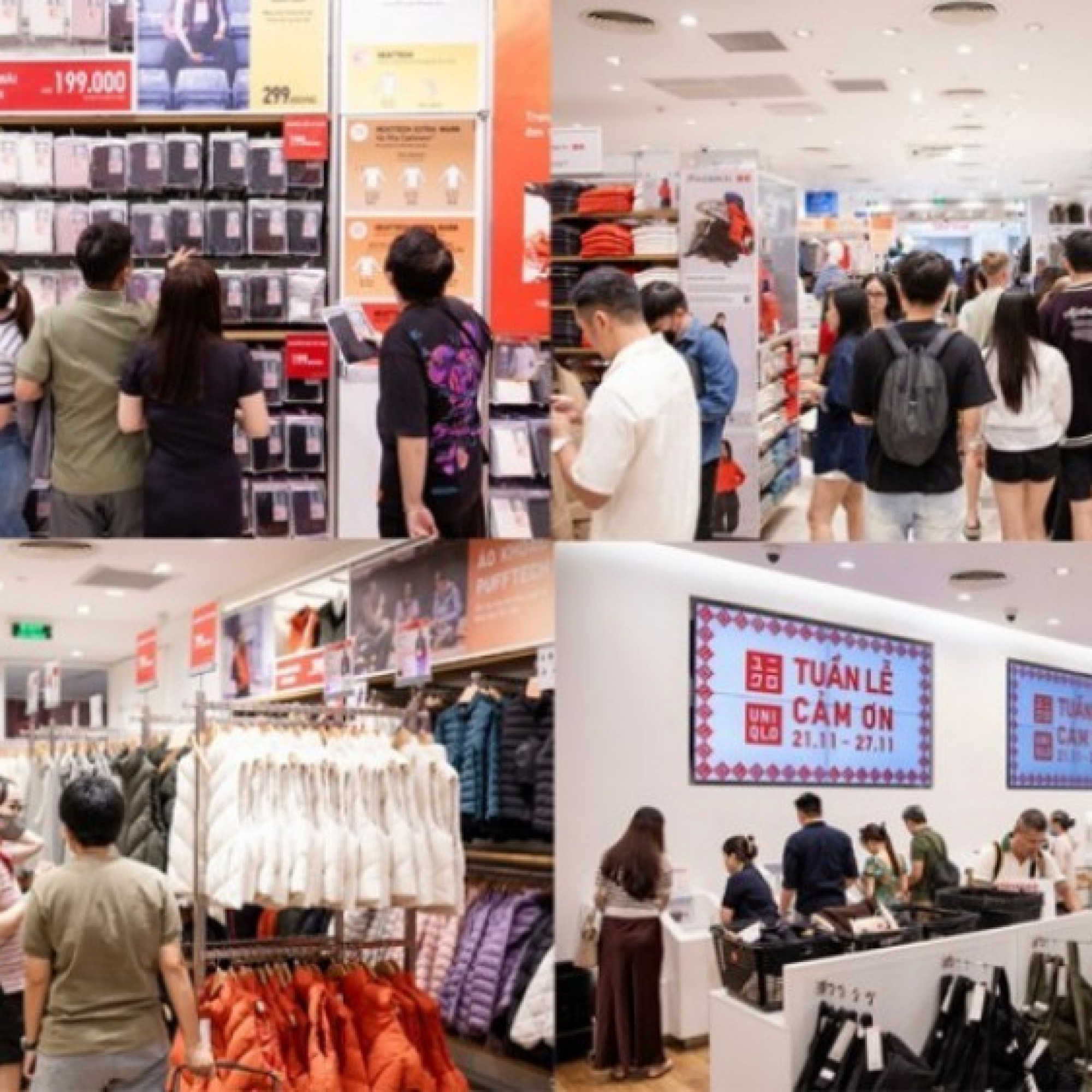  - Sôi động và nhộn nhịp - đó chính là không khí tại các cửa hàng UNIQLO ngay lúc này!