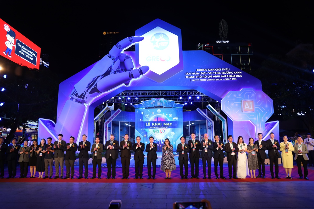 TPHCM khai mạc GRECO 2025: Bứt phá tăng trưởng xanh với nền tảng AI và công nghệ 4.0 - 1