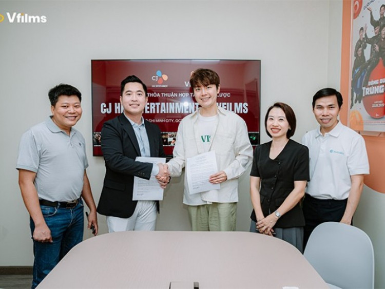 VFILMS bắt tay CJ HK Entertainment phát triển điện ảnh Việt