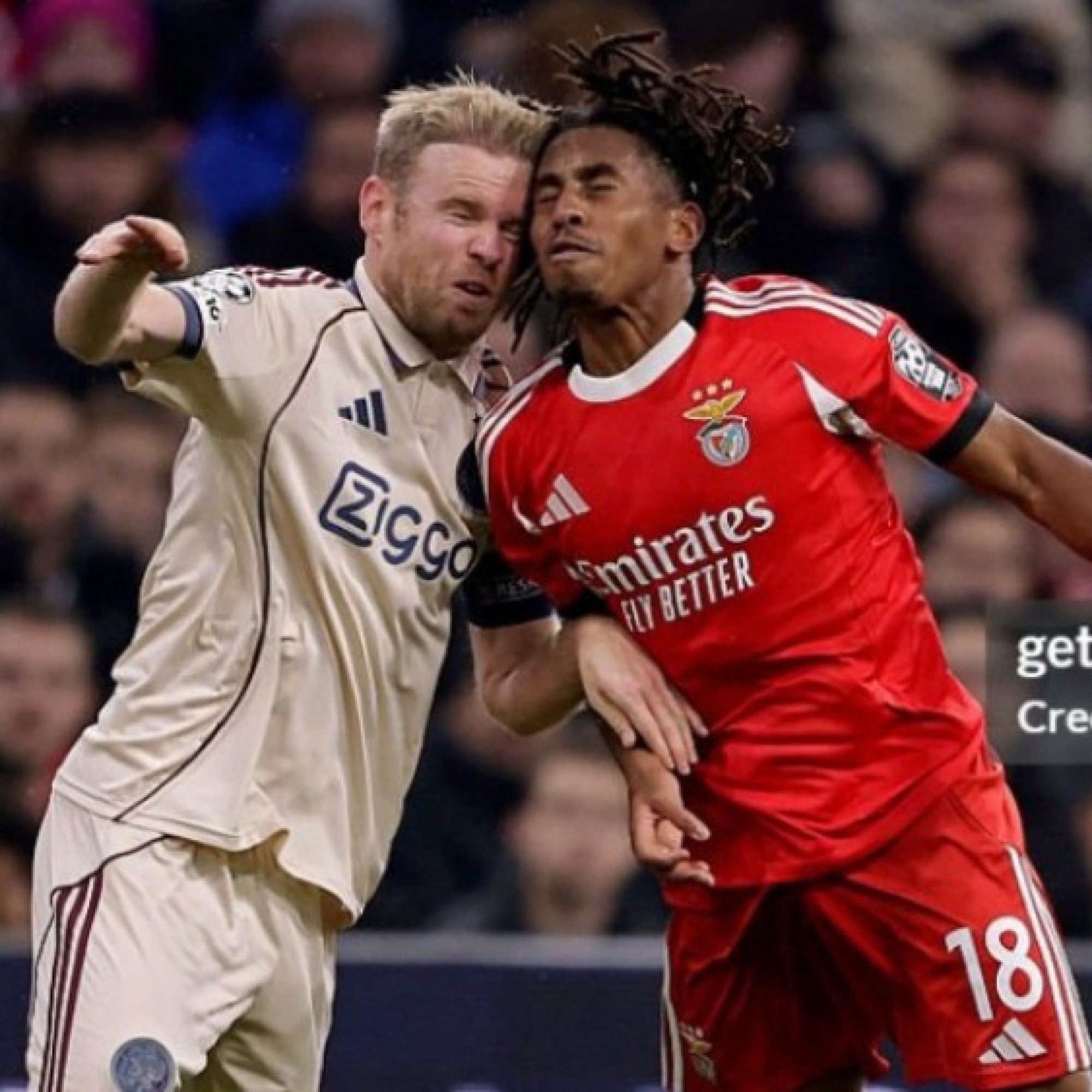  - Video bóng đá Ajax - Benfica: (Cúp C1)