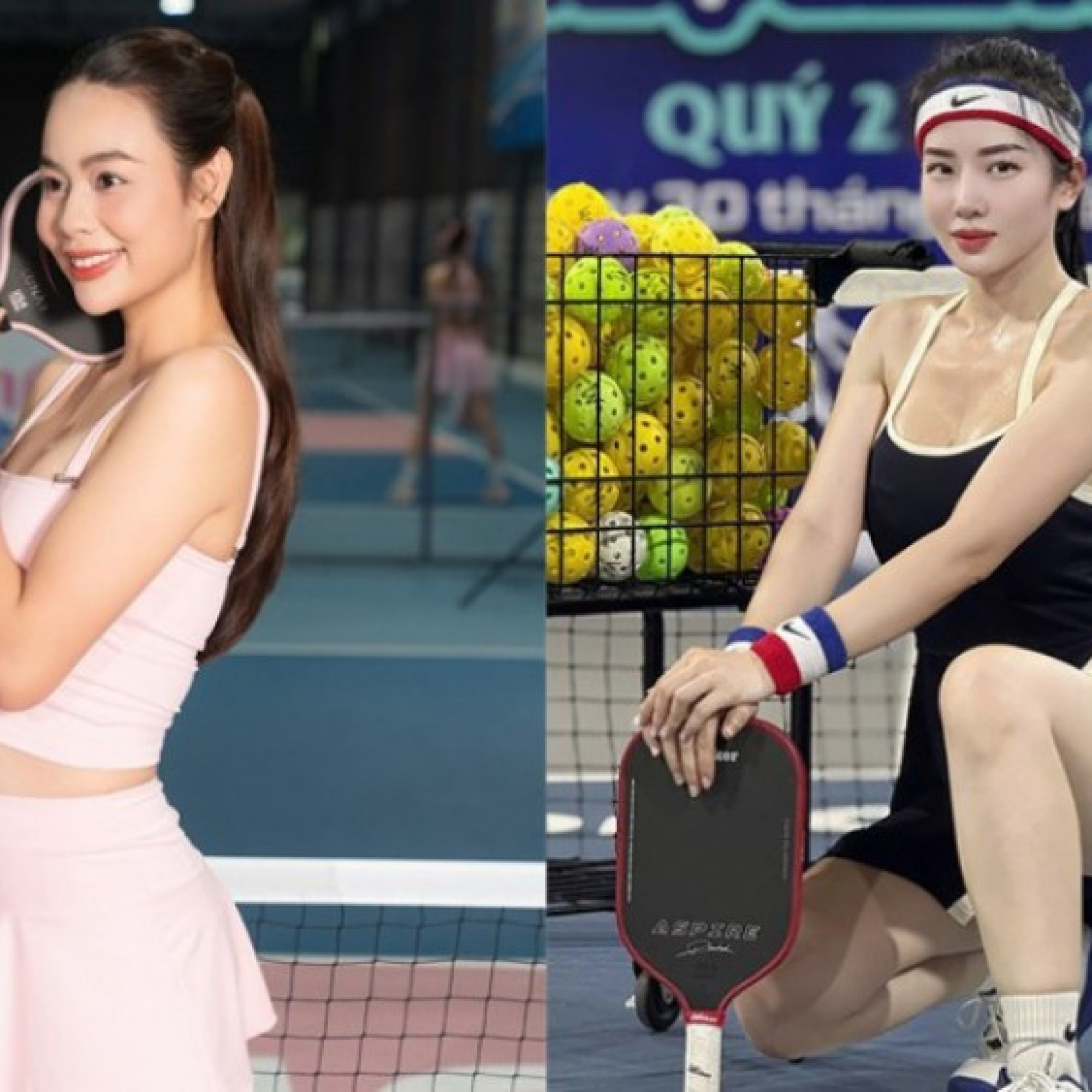  - Người đẹp chơi pickleball lúc nửa đêm gây tranh cãi: Á hậu, hot girl y tá lên tiếng