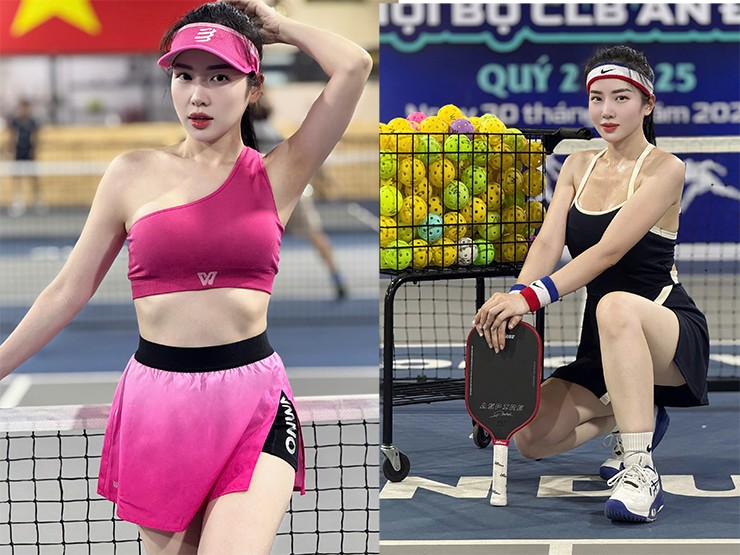 Người đẹp chơi pickleball lúc nửa đêm gây tranh cãi: Á hậu, hot girl y tá lên tiếng - 4