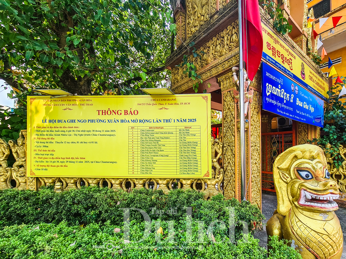 Tất bật công tác chuẩn bị cho Giải đua ghe Ngo trên kênh Nhiêu Lộc - 5