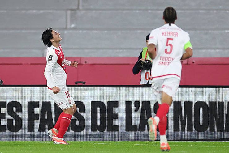 Kết quả bóng đá Monaco - PSG: Minamino bắn hạ nhà đương kim vô địch (Ligue 1) - 1