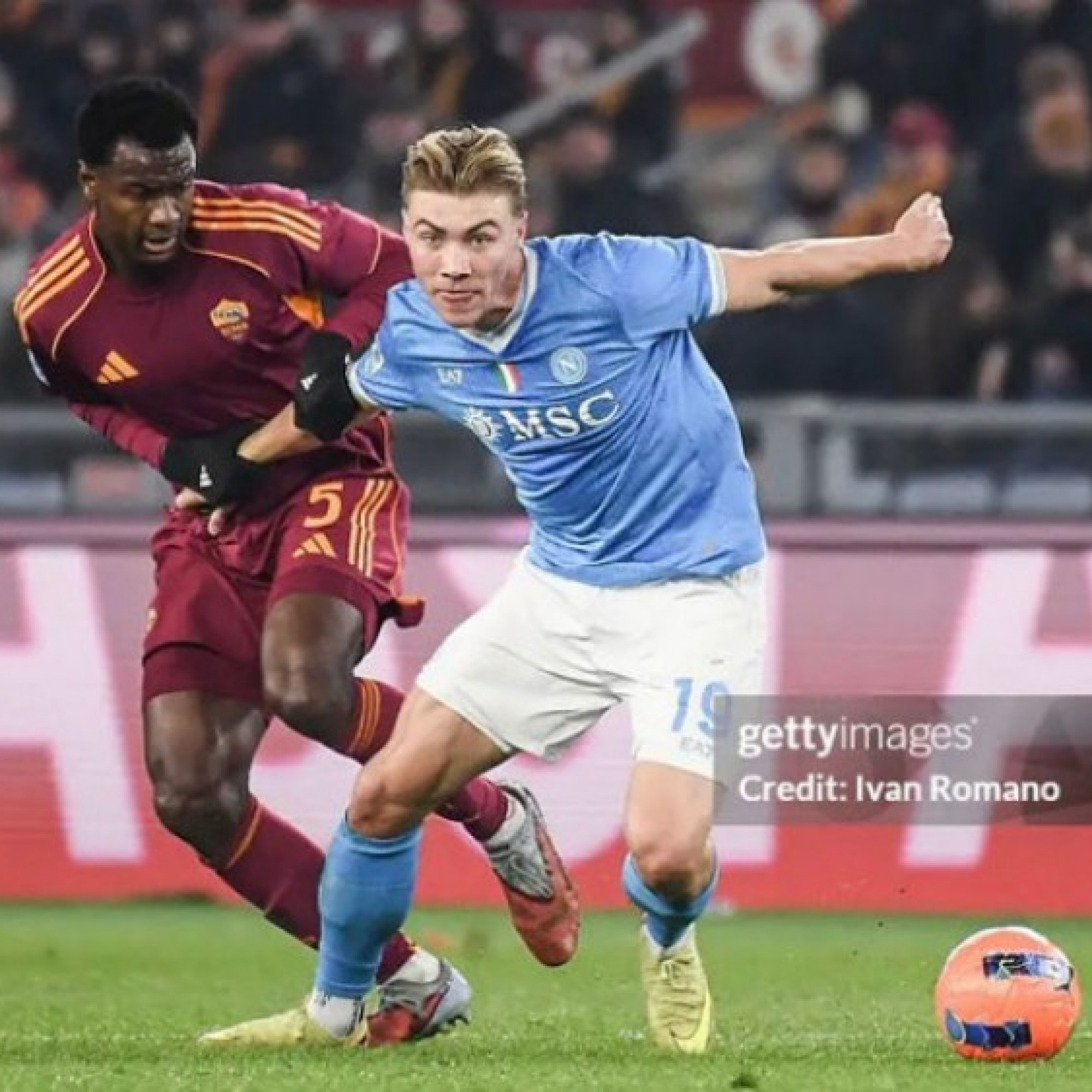  - Video bóng đá AS Roma - Napoli: Hojlund ghi dấu ấn quyết định (Serie A)