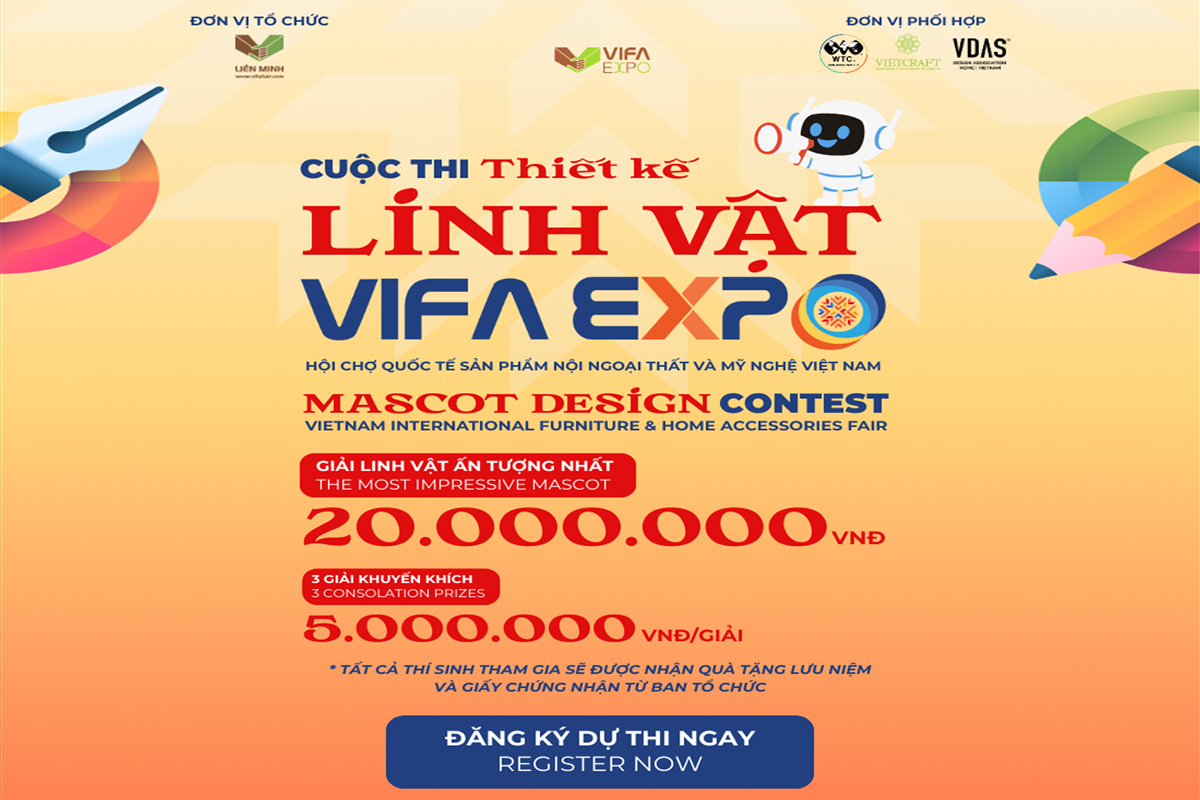 Giải thưởng trị giá 20 triệu dành cho linh vật ấn tượng nhất VIFA EXPO - 1